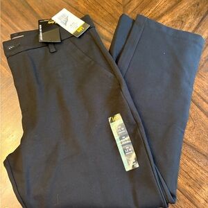 Lee Women Ultra Lux Comfort Ankle Pant Union-All Black 12M New